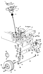 MTD 131-664G - MTD Lawn Tractor (1991)