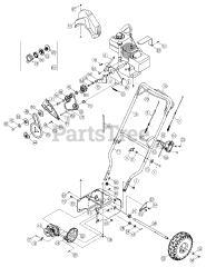 Craftsman 247.882550 (31A-3BDE799) - Craftsman Snow Thrower (2005-2) (Sears)