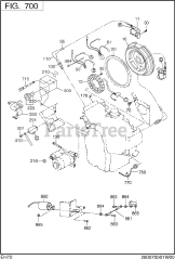 Subaru Robin EH720DS2350 (EH720) - Subaru Robin Engine, Propane