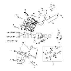 MTD 170-AU - MTD Engine 170-AU Cylinder Head