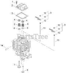 Swisher S 4000 - Swisher String Trimmer Valve Train