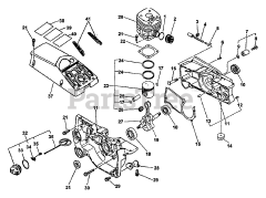 Echo CS-6700 - Echo Chainsaw (SN: 031241 - 999999)
