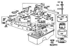 Toro 20735 - Toro Walk-Behind Mower (SN: 000000001 - 000999999) (1980) Carburetor Assembly Model No. 110908-0380-03