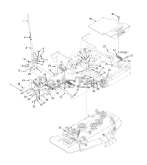 Scag SVRII-61V-25FX - Scag V-Ride II 61" Stand-On Mower, 25hp Kawasaki 801FX (SN: S4500001 - S4599999) (Rev 02)