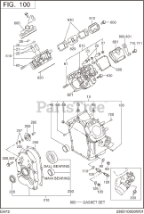 Subaru Robin EH720DS5090 (EH720) - Subaru Robin Engine, Propane