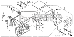 Honda EZ3500 A (EZEK) - Honda Generator, Made in Japan (SN: EZEK-1000001 - EZEK-1029999) CONTROL BOX (A)