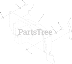 Toro 34230 - Toro Stand-On Spreader/Sprayer (SN: 412800000 - 415299999) Transaxle Cover Assembly No. 126-1462