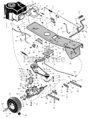 Murray 309015x50A - Murray 30" Rear-Engine Riding Mower (2001)