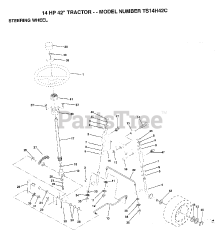 Electrolux/AYP TS 14H42 C - Electrolux/AYP Lawn Tractor (1994)