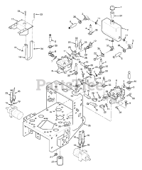 Scag SWZ-17KA - Scag Walk-Behind Mower, 17hp Kawasaki (SN: 9150001 - 9159999) Hydraulic Assembly