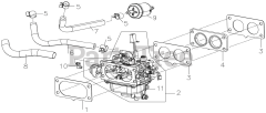 Gravely 08201340 - Gravely 764 Replacement Engine with Canister Air Filter