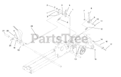 Toro 73402 (314-8) - Toro Garden Tractor (SN: 079000001 - 079999999) (1997)
