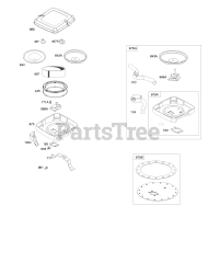Briggs & Stratton 309447-0100-E1 - Briggs & Stratton Horizontal Engine Air Cleaner