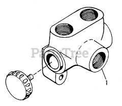 Simplicity 2096175 - Simplicity Model 415 Loader Hydraulic Valves - Selector Group (3482I31)