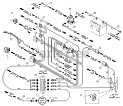 Ferris ProCut 19 (H1920BV) - Ferris ProCut 19 Front Mount Mower, 20hp Briggs & Stratton (SN: 4259 - 7540) Electrical Schematic - Briggs &amp; Stratton - w/Starter Solenoid