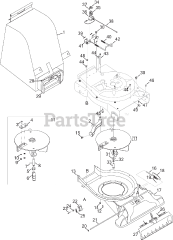 Brands CSV 050 (24B-05MP056) - Cub Cadet Chipper/Shredder/Vacuum (2015)