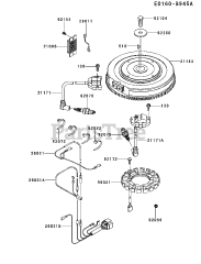 Kawasaki FX801V-AS19 - Kawasaki Engine ELECTRIC-EQUIPMENT