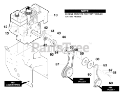 Murray 633138x61A - Murray 33" Snow Thrower (2000)