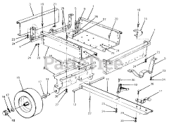 Cub Cadet 653 A (190-653-100) - Cub Cadet 10 Cubic Feet Utility Cart