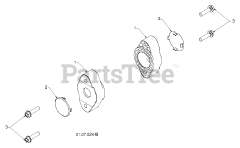 Poulan Pro PR 14527 ES (961980047-04) - Poulan Pro Snow Thrower (2012-08) AUGER HOUSING IMPELLER