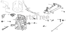 Honda BF200 A4 XA (BAEJ) - Honda Marine Engine, Made in Japan (SN: BAEJ-1200001 - BAEJ-1299999) ELECTRICAL PARTS BOX + MOTOR CONTROL