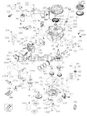 Tecumseh OV490EA-208024B - Tecumseh Engine Engine Parts List #OHV15A