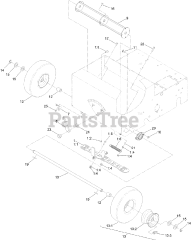 Toro 33512 - Toro 20" Turf Seeder (SN: 400000000 - 409199999) Seed Gate Assembly