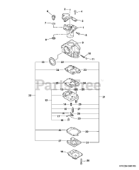 Echo EA-410 - Echo Earth Auger (SN: E01904001001 - E01904999999) Carburetor -- WYK-226A