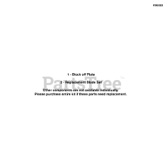 Ferris 5600582 - Ferris Mulch Kit for Mowers with 48" Deck (SN: 2015355958 & Above)