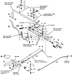 Simplicity 1690531 - Simplicity 36" Mower Deck