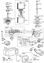 Briggs & Stratton 130232-1123-XX - Briggs & Stratton Horizontal Engine