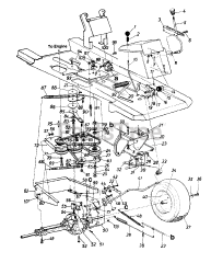White Outdoor R-10 (134B561B190) - White Outdoor 30" Rear-Engine Riding Mower (1994)
