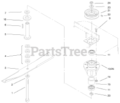Toro 30196 - Toro 48" ProLine Walk-Behind Mower, Gear Drive, 14hp (SN