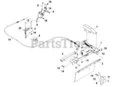 Exmark OCD01 - Exmark Operator Controlled Discharge OCD01 Assembly
