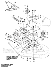 Simplicity 5212 (1691255) - Simplicity 42" Lawn Tractor, 12hp