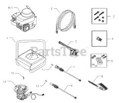 CleanShot 020206-0 - CleanShot 2,050 PSI Pressure Washer Main Unit
