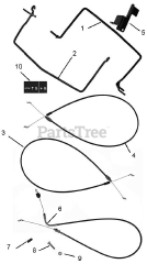 Gravely 711063 - Gravely Handlebar Conversion Kit Handlebars