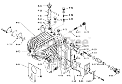 Toro 1-0423 - Toro Bronco 14 Lawn Tractor (1972) Hydrogear