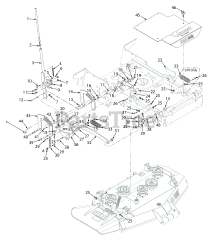 Scag SVRII-61V-25FX - Scag V-Ride II 61" Stand-On Mower, 25hp Kawasaki 801FX (SN: N6400001 - N6499999)