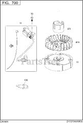 Subaru Robin EA190V50010 (EA190V) - Subaru Robin Engine 700 Electric Device