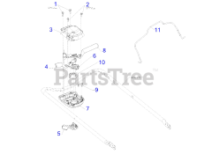 Troy-Bilt TB 365 XP (12AKP3RQ766) - Troy-Bilt Walk-Behind Mower (2020) Control Bails
