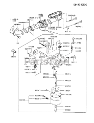 Kawasaki FB460V-DS14 - Kawasaki Engine CARBURETOR