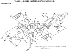 Maxim MX R500 A - Maxim Tiller TINE SHIELD