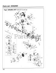 RedMax EDG 2300 - RedMax Engine Drill (SN: 901112 & Above) (2000-03)