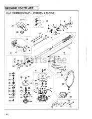 RedMax BC 2300 DL - RedMax Brushcutter (1994-03)