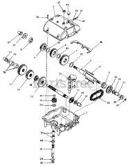 Simplicity 755 M (1691414) - Simplicity 22" Snow Thrower, 7hp (SN: 2000 & Below)