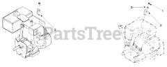 Yard-Man 31AE553F401 - Yard-Man Snow Thrower (1999) Engine Accessories