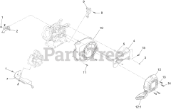 Brands 38753 (721 E) - Toro 21" Power Clear Snow Thrower (SN: 414015201 - 415399999)