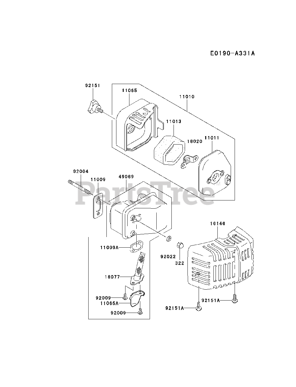 Kawasaki KHS-1100-A-KHS1100A-A1