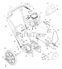 Ariens 932030 (ST 5+2) - Ariens 20" Snow Blower, 5hp Tecumseh (SN: 000101 & Above)